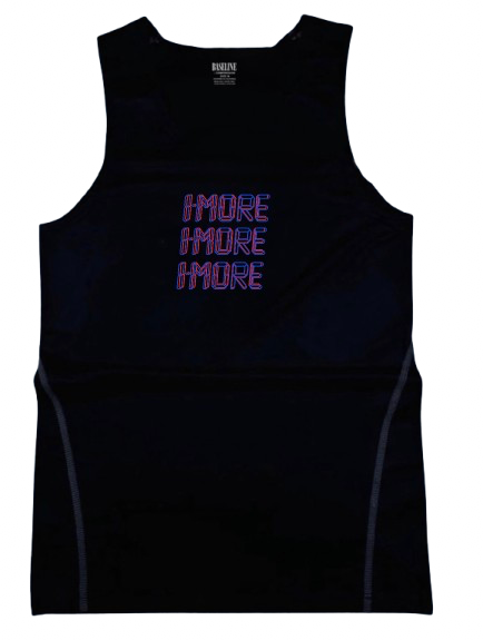 0:01 Compression Sleevless Infrared-Blue