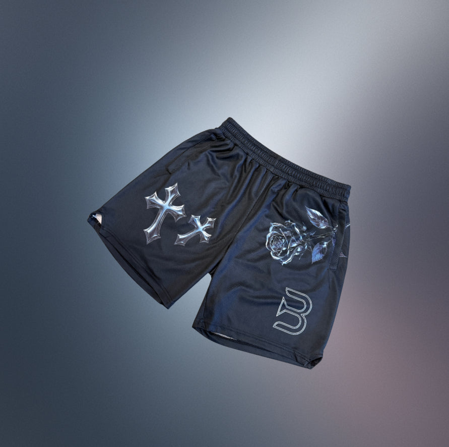 BASEL1NE® - “Chrome Rose” Shorts