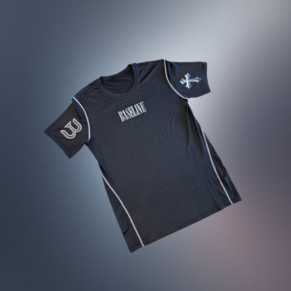 BASEL1NE® - “Chrome Cross” Compression Shirt