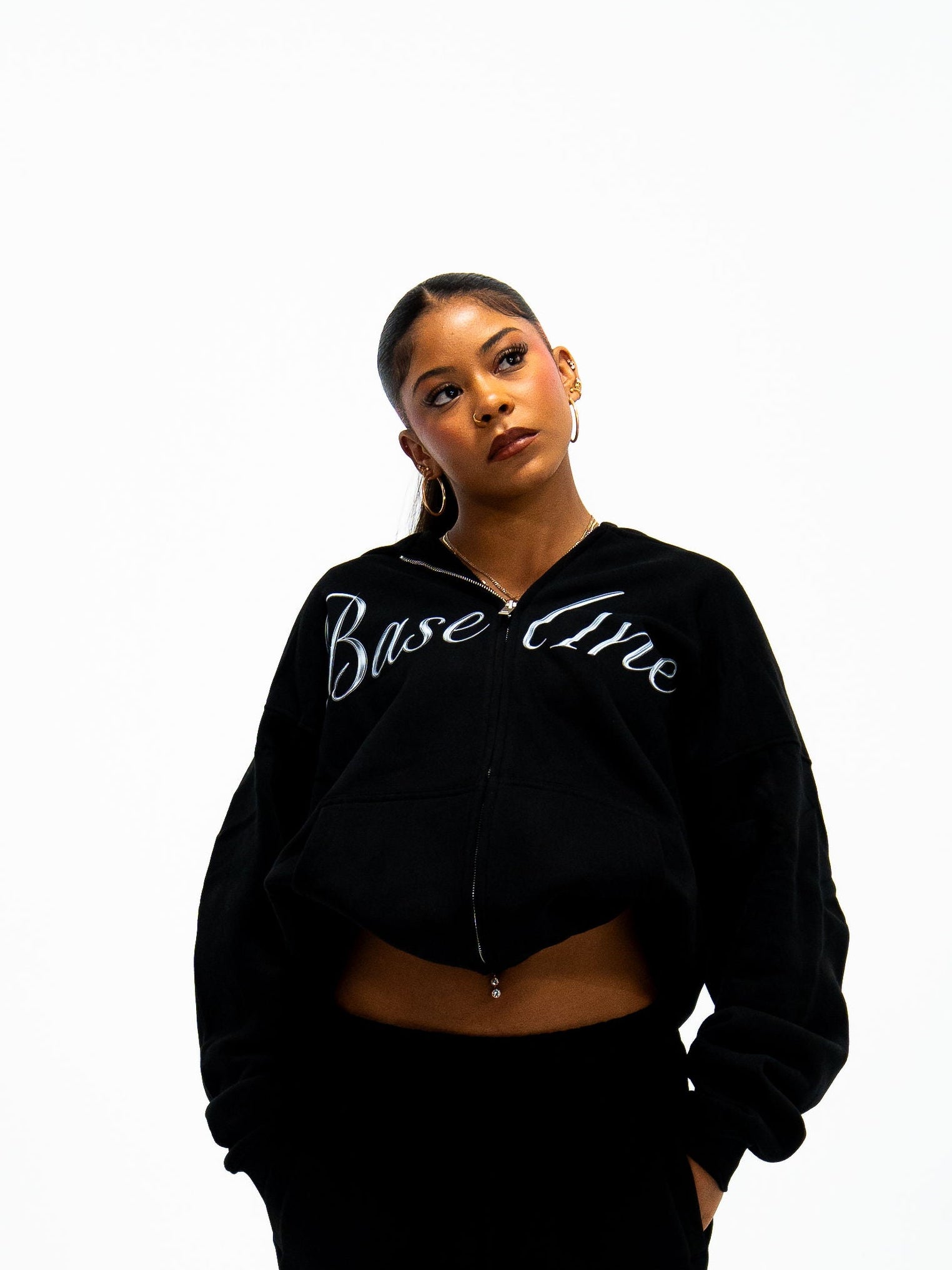 Signature Zip Up Hoodie