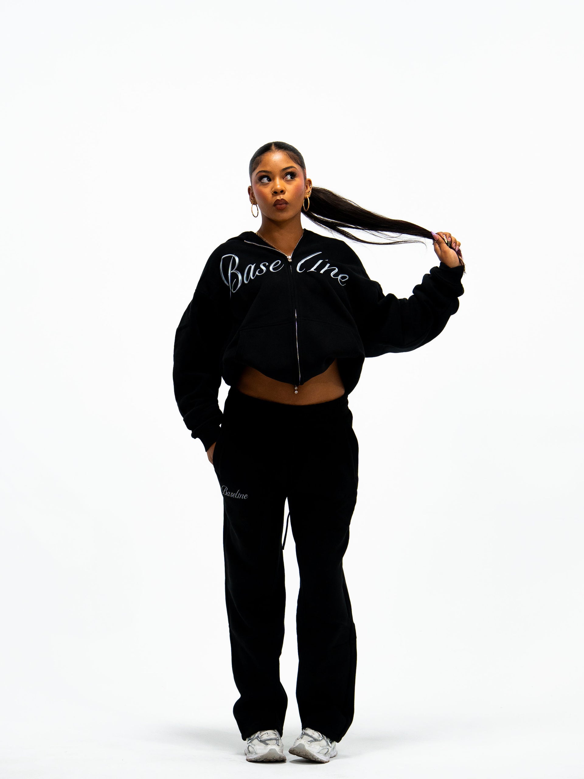 Signature Zip Up Hoodie