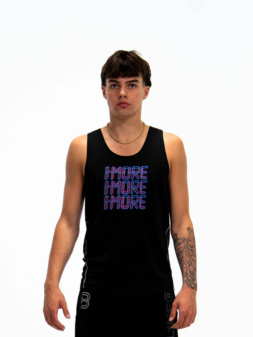 0:01 Compression Sleevless Infrared-Blue