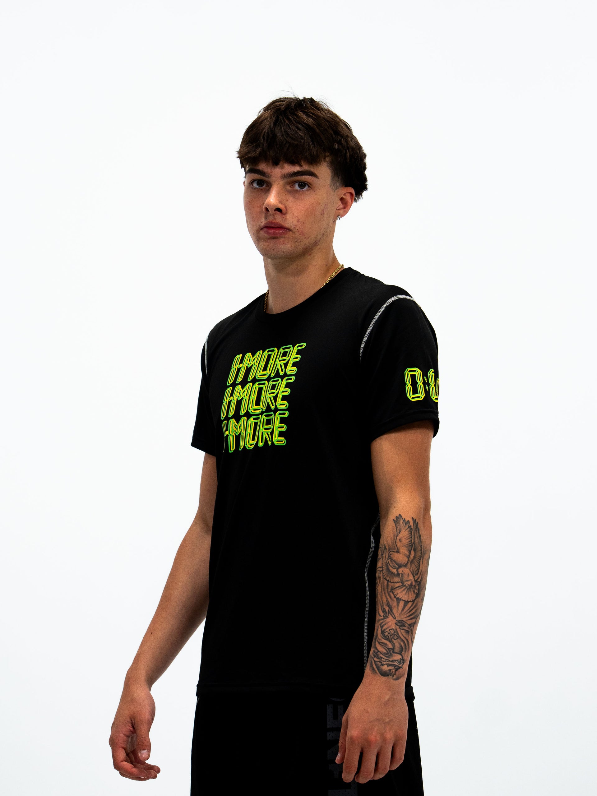 0:01 Compression Tee Lemon-Lime