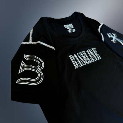 BASEL1NE® - “Chrome Cross” Compression Shirt